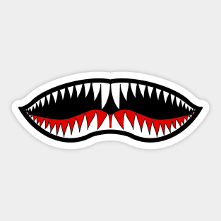 Shark Teeth Sticker